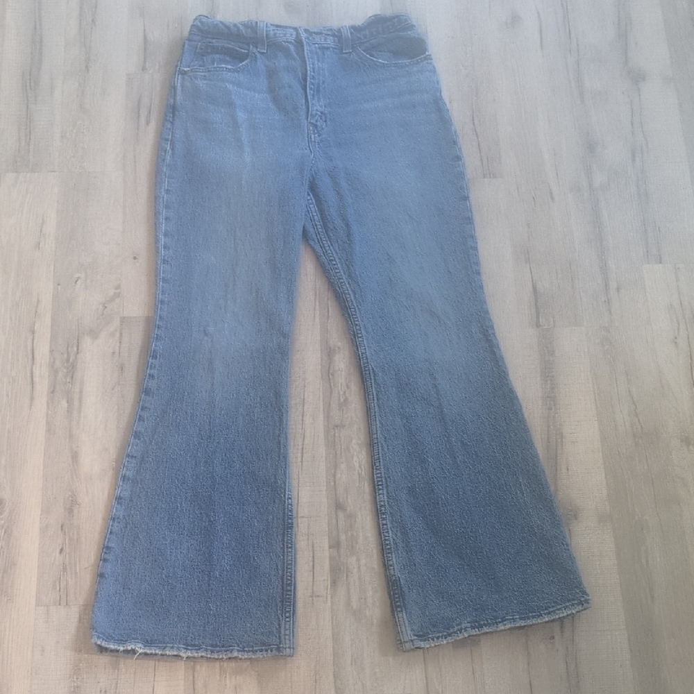 Levi's Light Blue Wide Leg Jeans